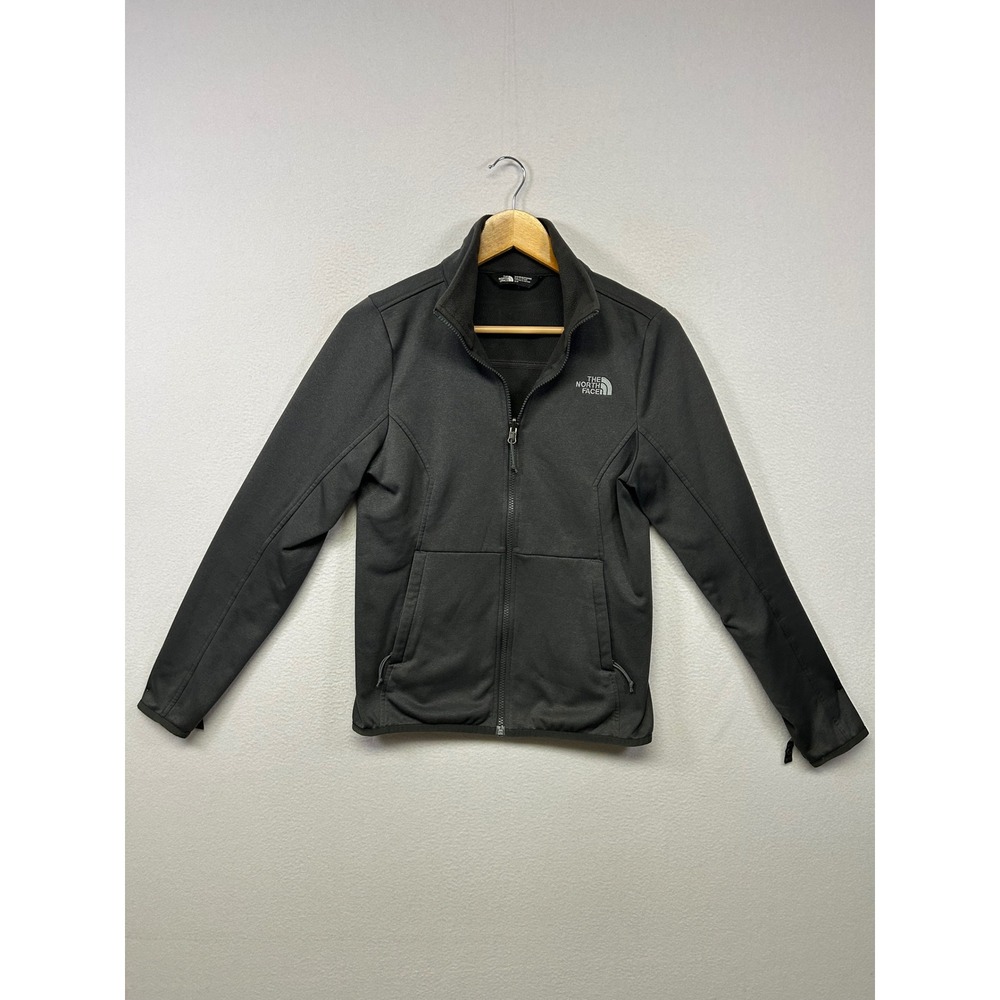 The North Face Gorpcore Outdoor Womens Small Black Full Zip Softshell Jacket
